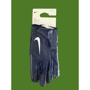 Nike Vapor Jet 7.0 Football Gloves XXL 2XL Navy Blue White Receiver NWT